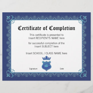 CERTIFICAAT VAN AFRONDING