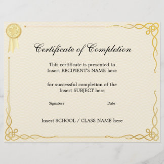 CERTIFICAAT VAN AFRONDING