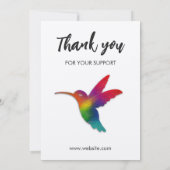 Certificaat van authenticiteit Limited Edition Pri Kaart (Achterkant)