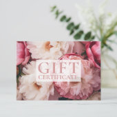 CERTIFICAAT VAN BEDRIJFSVOERING | Bloemen | (Staand voorkant)