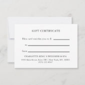 CERTIFICAAT VAN BEDRIJFSVOERING | Bloemen | (Achterkant)