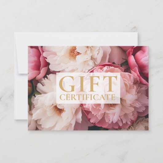 CERTIFICAAT VAN BEDRIJFSVOERING | Bloemen | (Voorkant)