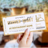 Certificaat van binnenste nachtkaartje