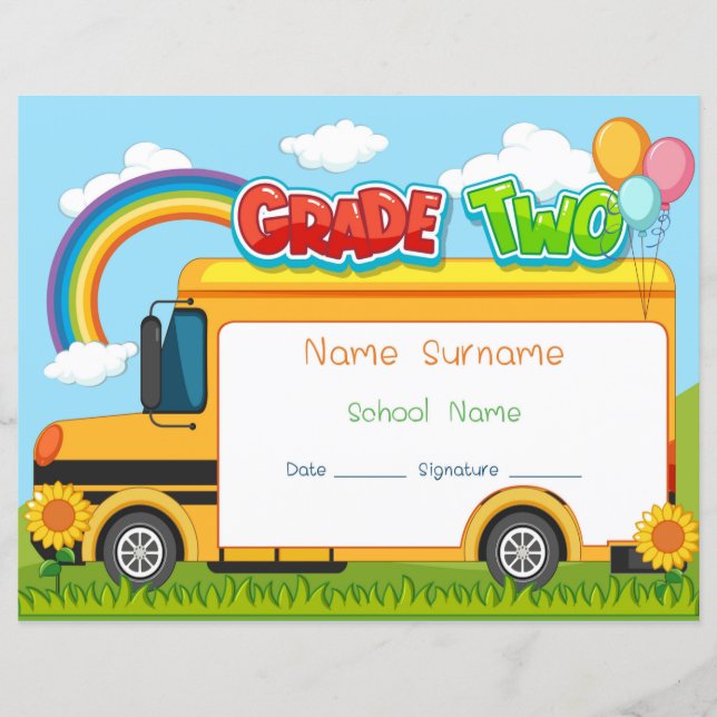 Certificaat van categorie 2-Afstuderen (Voorkant)