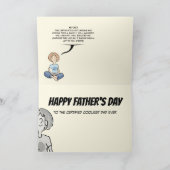 Certificaat van Daddyship Excellence: Tiener-goedg Bedankkaart (Binnen)