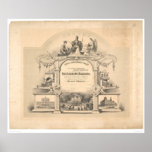 Certificaat van de brandweer van Los Angeles (0891 Poster