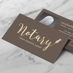 Certificaat van de Notarisondertekenaar Foto