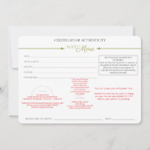 Certificaat van Echtheid