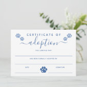 Certificaat van goedkeuring blauwe verf (Staand voorkant)