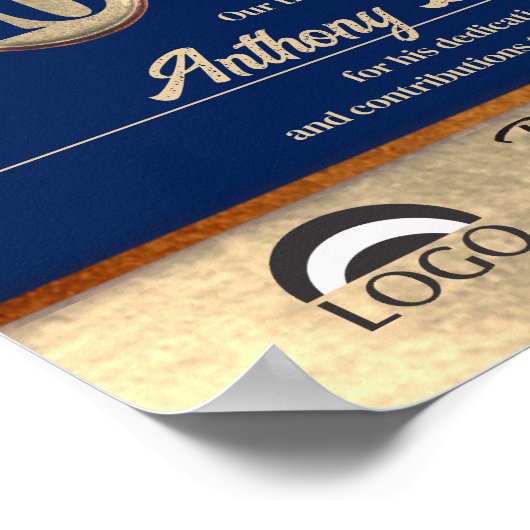 Certificaat van herkenning ter gelegenheid van het poster (Hoek)