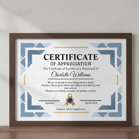 Certificaat van Prestatie voor Kinderen