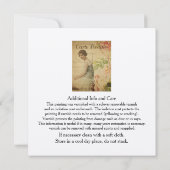 Certificaat van Sjabloon van echtheid voor artikel (Achterkant)