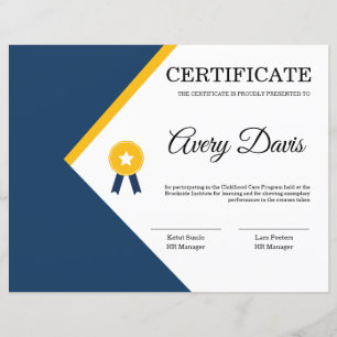 Certificaat van Sjabloon van waarmerking