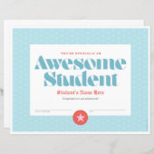 Certificaat van uitmuntendheid (Voorkant / Achterkant)