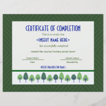 Certificaat van voltooiing