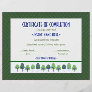 Certificaat van voltooiing
