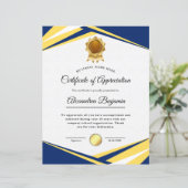 Certificaat van voltooiing (Staand voorkant)