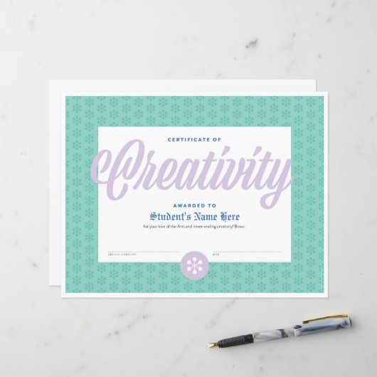 Certificaat van vriendelijkheid (Voorkant / Achterkant in situ)