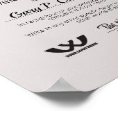 Certificaat van vrijwillige waarmerking poster (Hoek)