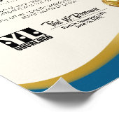 Certificaat van waardering van vrijwilligers poster (Hoek)