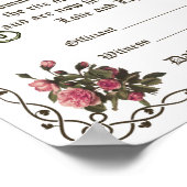 Certificaat voor afhandeling poster (Hoek)