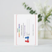Certificaat 'We Respecteren Elkaar' Briefkaart (Staand voorkant)