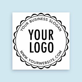 Certificaat Zegel Logo Rubber Stempel Rond met Gol