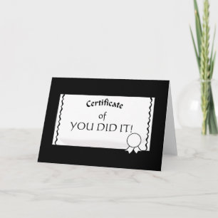certificaatKaart Kaart