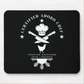 Certified Adobo Chef New Filino Graphics Statement Muismat (Voorkant)