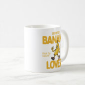 Certified Banana Lover Funny Fruit Joke Gift Koffiemok (Voorkant rechts)