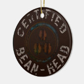 Certified Bean-Head Gifts Keramisch Ornament (Links)