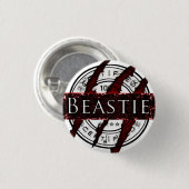 Certified Beastie Button (Voorkant /achterkant)