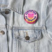 Certified Catspotter Ronde Button 5,7 Cm (In situ)