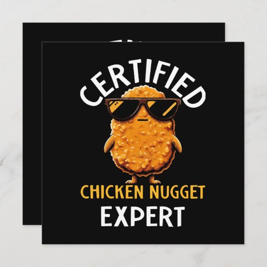 Certified Chicken Nugget Expert (Voorkant / Achterkant)