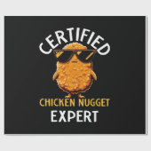 Certified Chicken Nugget Expert Cadeaupapier (Vlak)