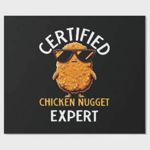 Certified Chicken Nugget Expert Cadeaupapier