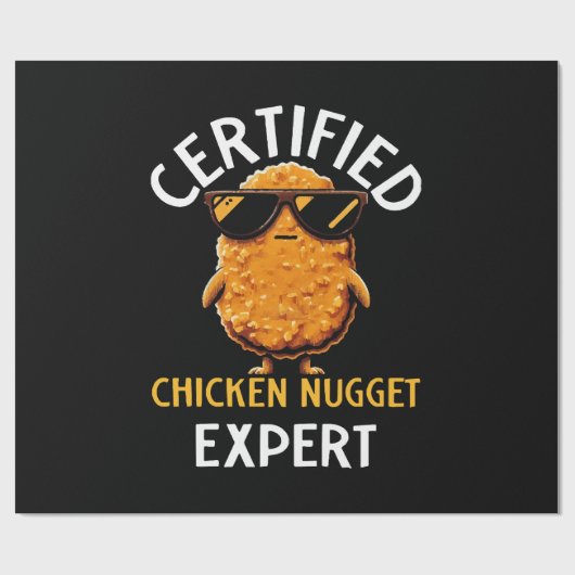 Certified Chicken Nugget Expert Cadeaupapier (Vlak)