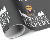 Certified Chicken Nugget Expert - Fast Food Gift Cadeaupapier (Rol Hoek)