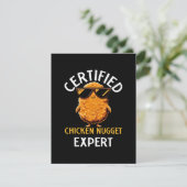 Certified Chicken Nugget Expert Informatiekaartje (Staand voorkant)