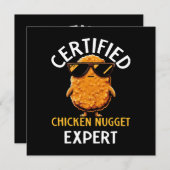 Certified Chicken Nugget Expert Kaart (Voorkant / Achterkant)