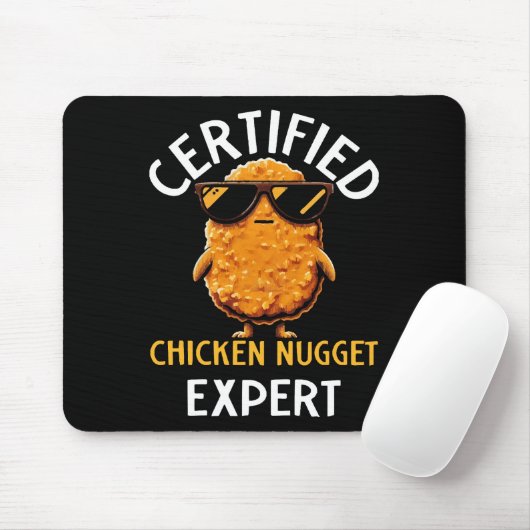 Certified Chicken Nugget Expert Muismat (Met muis)