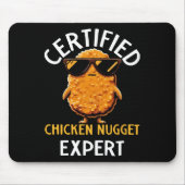 Certified Chicken Nugget Expert Muismat (Voorkant)