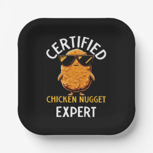 Certified Chicken Nugget Expert Papieren Bordje