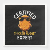 Certified Chicken Nugget Expert Servet (Voorkant)