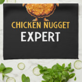 Certified Chicken Nugget Expert Theedoek (Gevouwen)