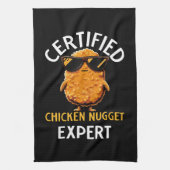 Certified Chicken Nugget Expert Theedoek (Verticaal)
