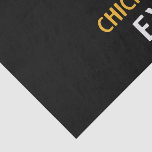 Certified Chicken Nugget Expert Tissuepapier (Detail)