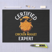 Certified Chicken Nugget Expert Tissuepapier (Craft)