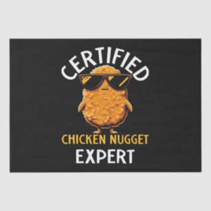 Certified Chicken Nugget Expert Tissuepapier
