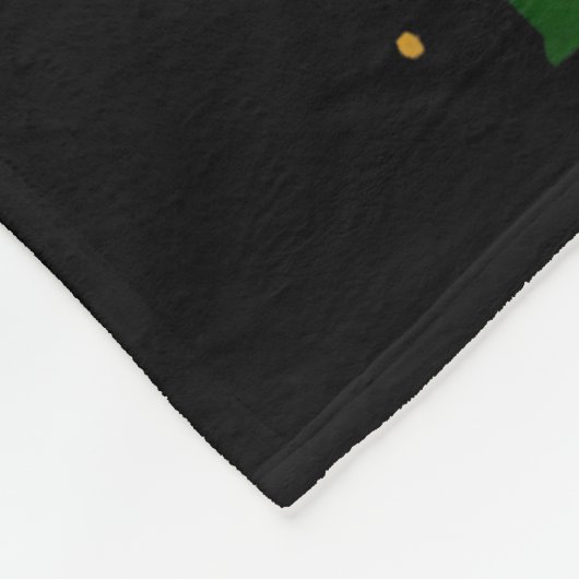 Certified Cookie Bandit, Funny Christmas Lights Ra Fleece Deken (Hoek)